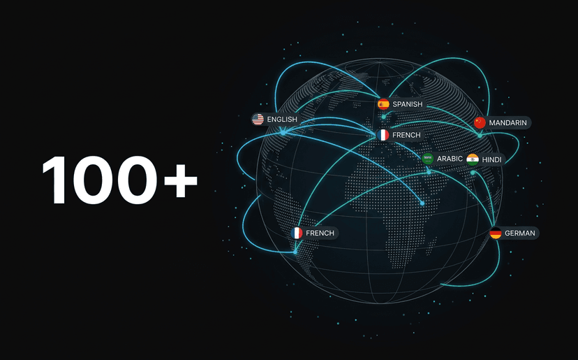 60+ Languages